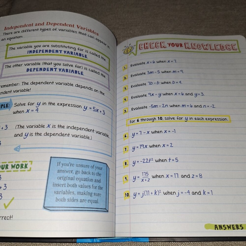 Math study guide - Picture 7 of 7